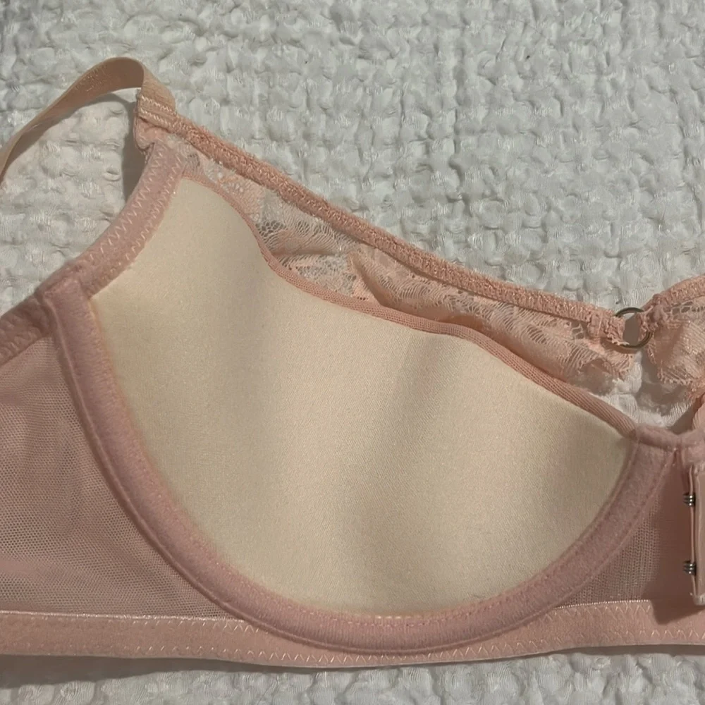 New Adore Me 38D Pink Lace Bra NWT